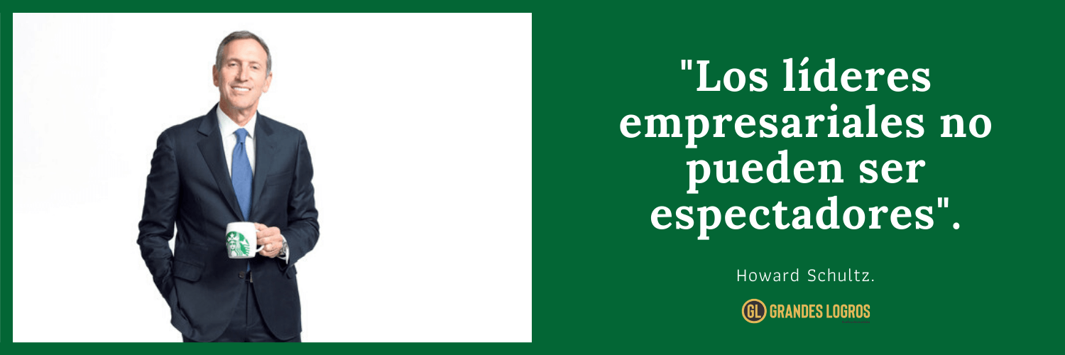 consejos en las frases de Howard Schultz