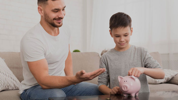 enseñar a tus hijos sobre dinero