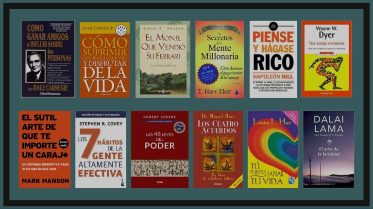 libros de autoayuda y superación personal