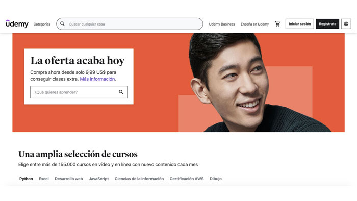 udemy plataformas de cursos online