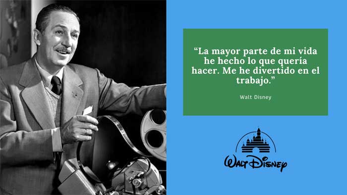 frases de Walt Disney sobre el trabajo