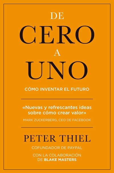 de cero a uno Peter Thiel