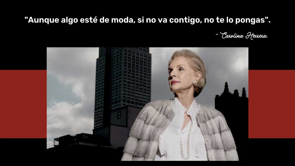 61 Frases de Carolina Herrera para empoderar a las mujeres