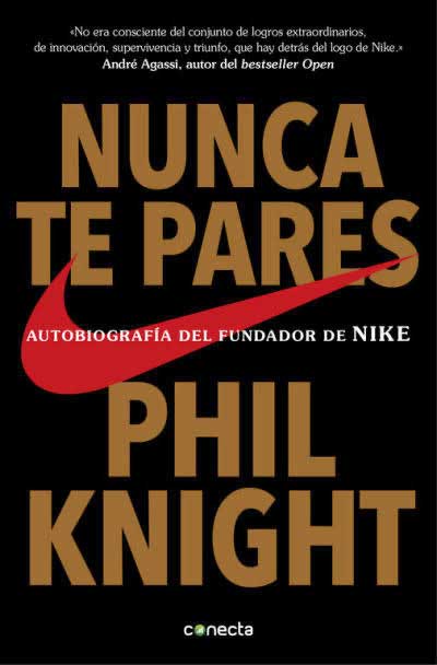 libro de Phil Knight Nunca te pares