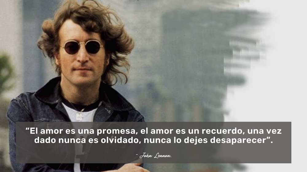 frases de John Lennon amor