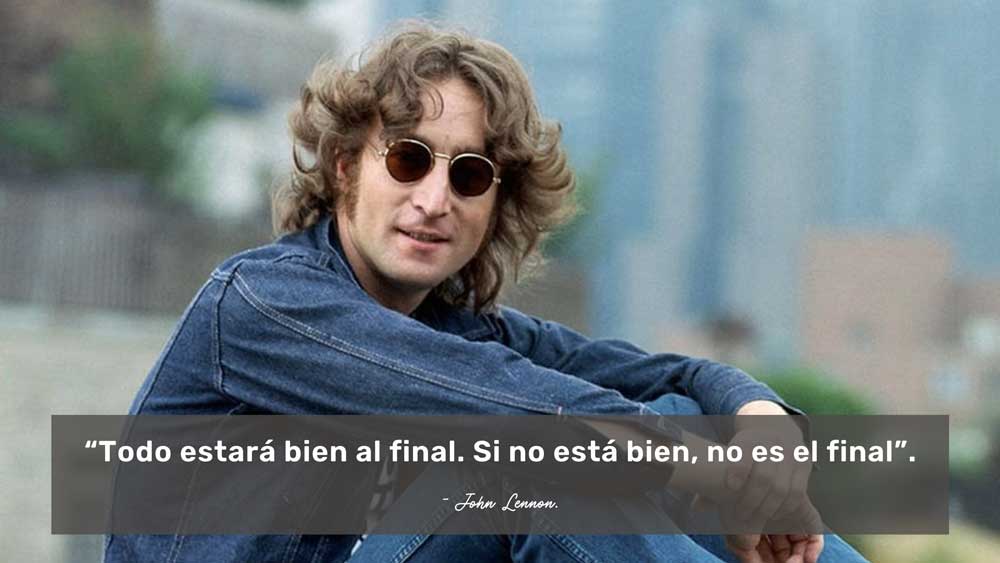 frases de John Lennon cortas