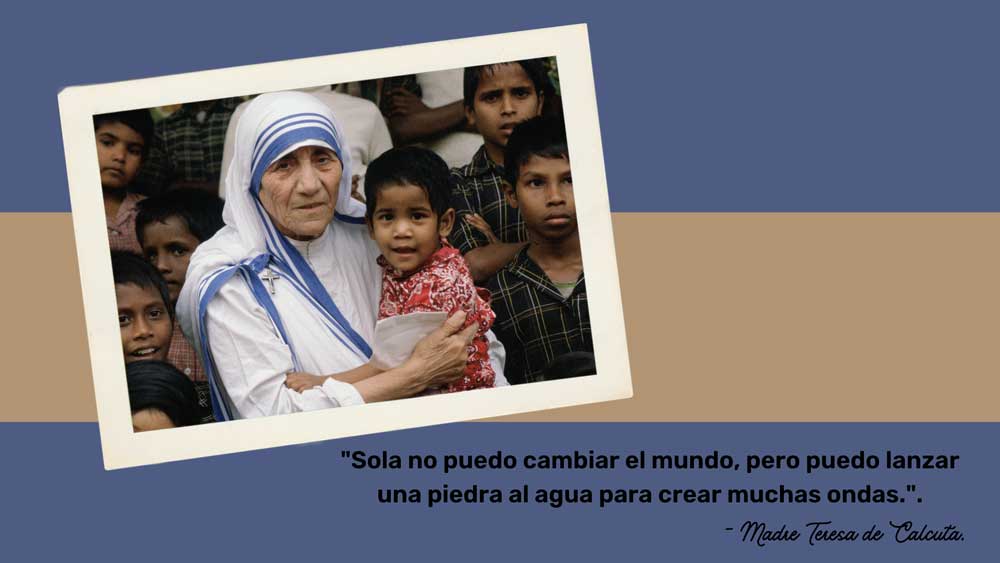 mejores frases Madre Teresa de Calcuta