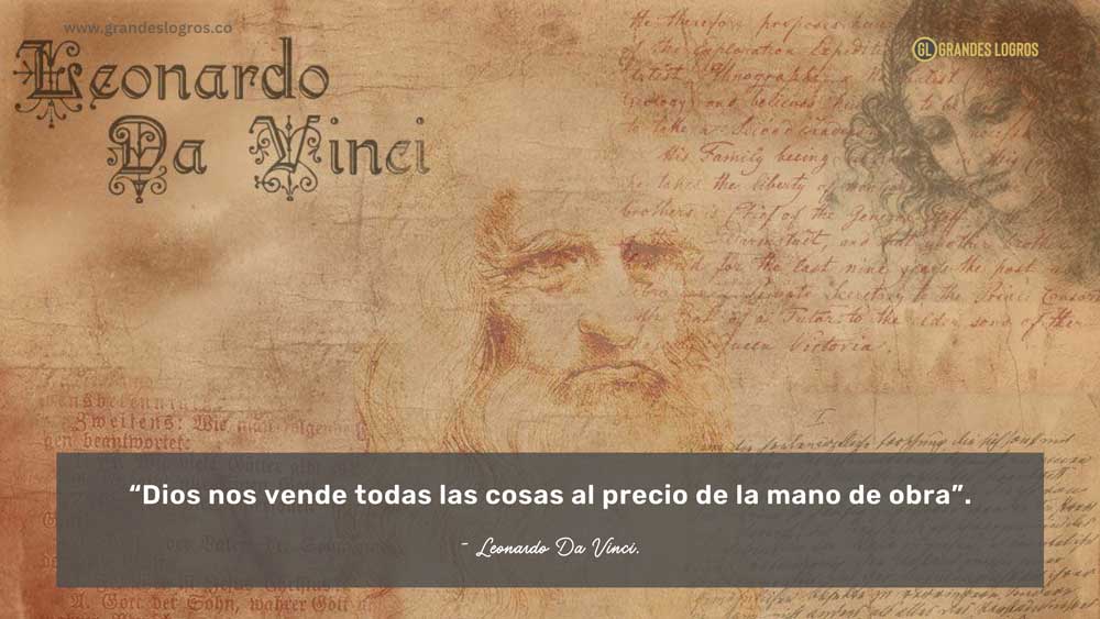 frases cortas Da Vinci